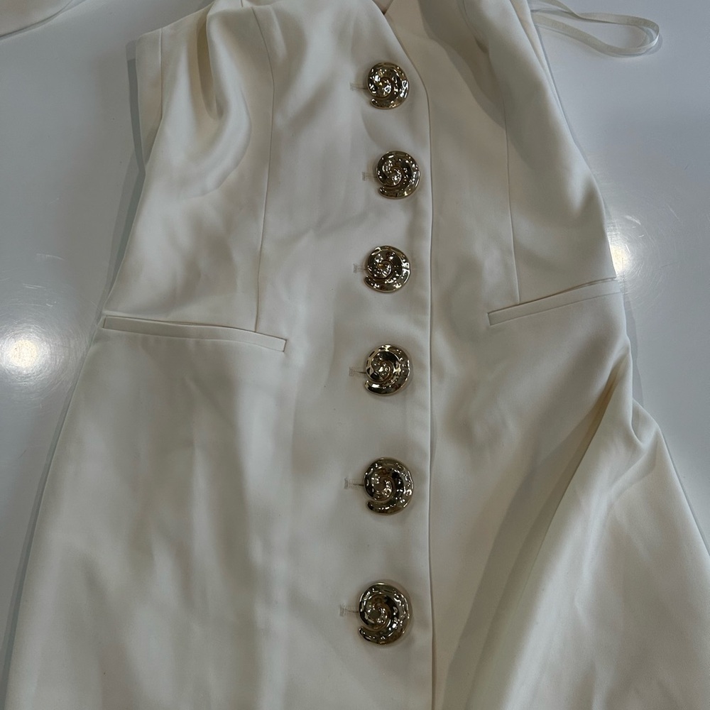 Wolf gang • idira maxi dress in ivory - XS - Picture 8 of 12